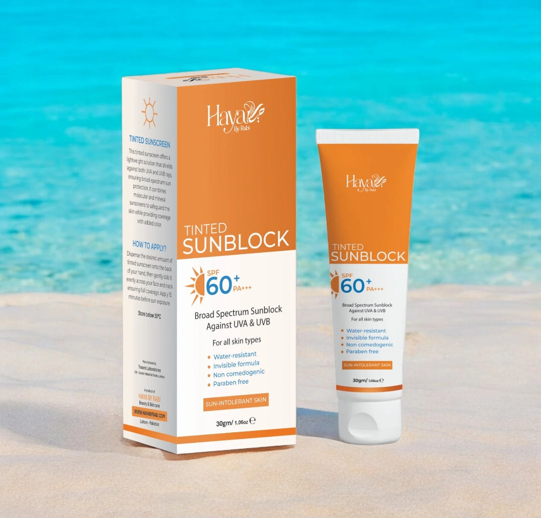 Tinted Sunblock - Broad Spectrum Protection