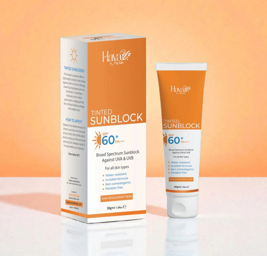 Tinted Sunblock - Broad Spectrum Protection